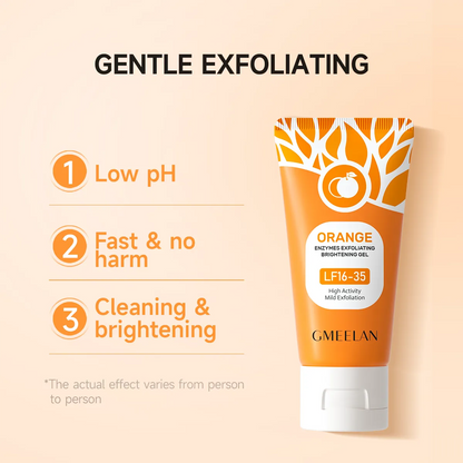 ORANGE ENZYMES EXFOLIATING BRIGHTENING GEL 100% orignal