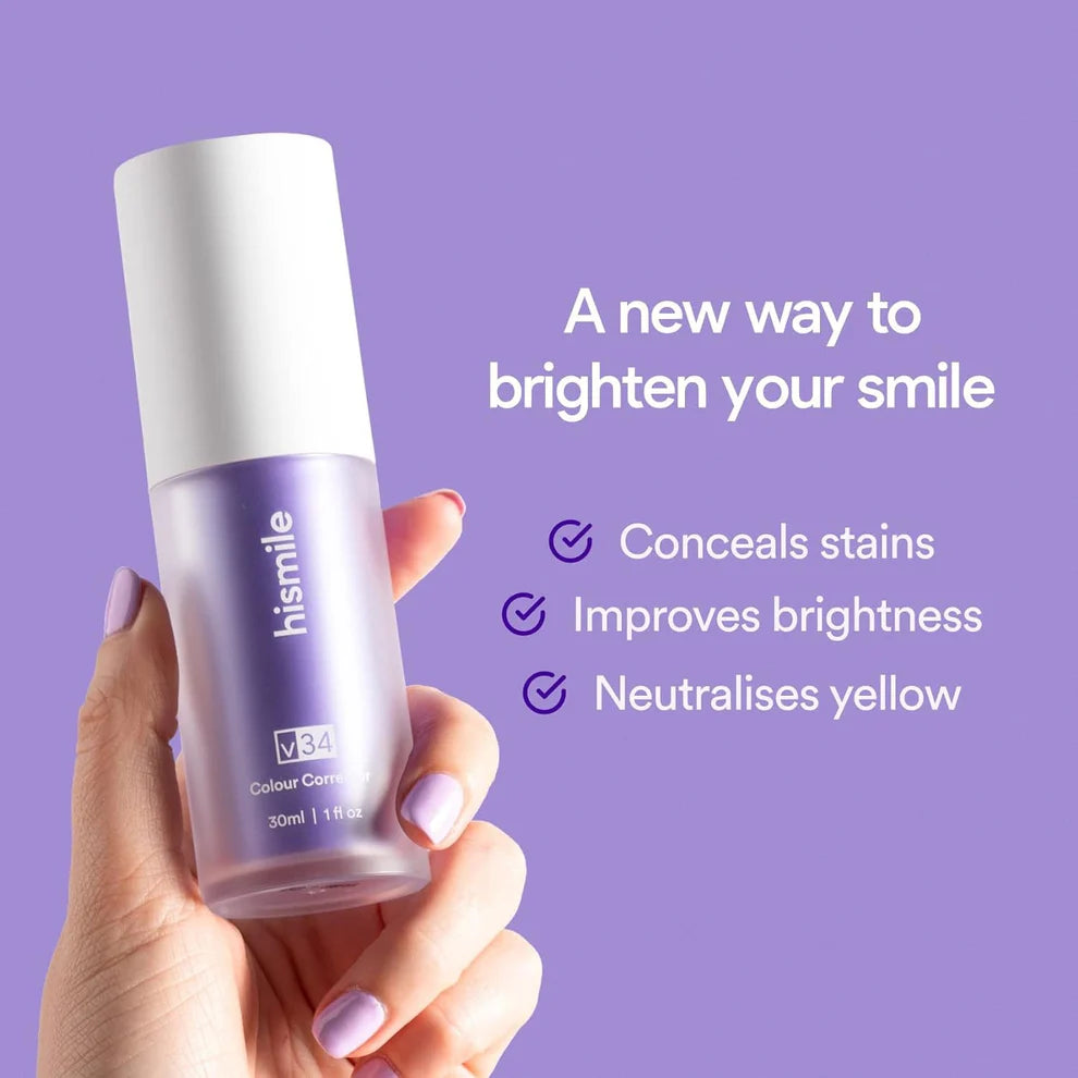 Hismile v34 Purple Teeth Whitening Toothpaste