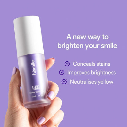 Hismile v34 Purple Teeth Whitening Toothpaste
