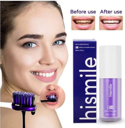 Hismile v34 Purple Teeth Whitening Toothpaste